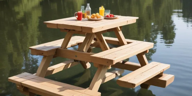 Floating Picnic Table Ideas