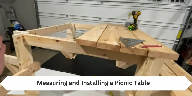 Measuring Picnic Table Dimensions