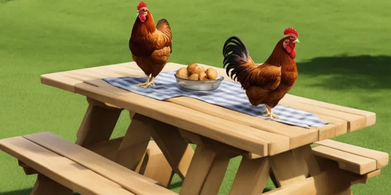  Perfect  Chicken Picnic Table