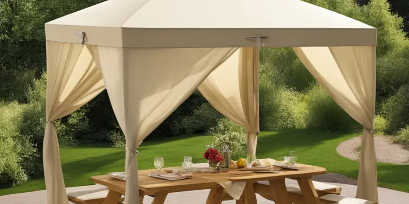  Perfect Picnic Table Canopy 