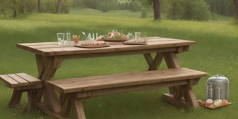 Variation in Size of Picnic Table 