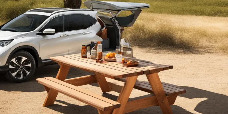 Brief of  Honda CRV Picnic Table