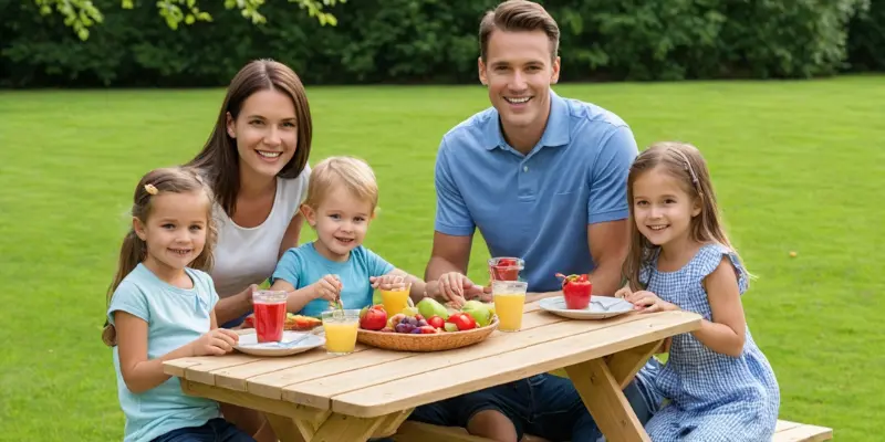 Introducing of Children's Wooden Picnic Table