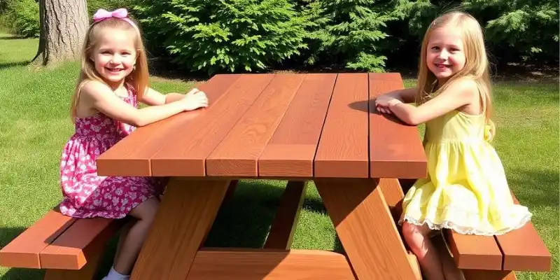 Styles of Redwood Picnic Table