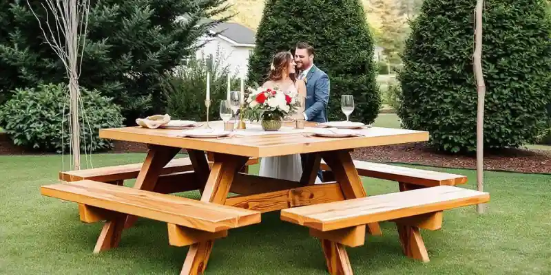 Available Cedar Picnic Table