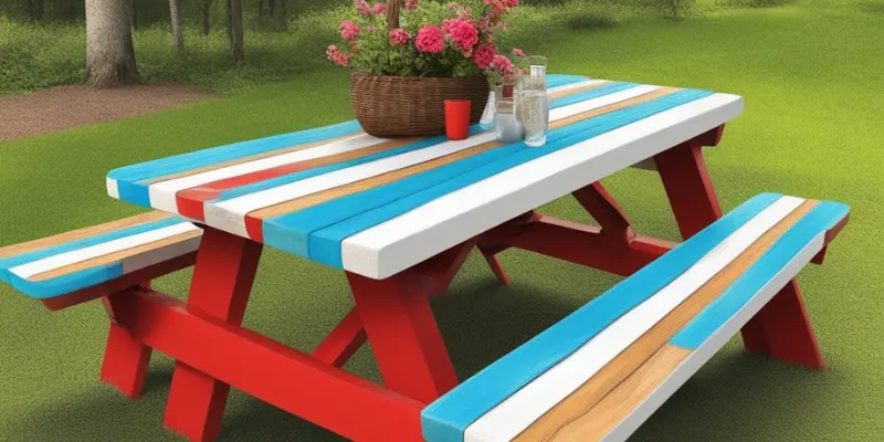 Best  Picnic Table Painting Ideas