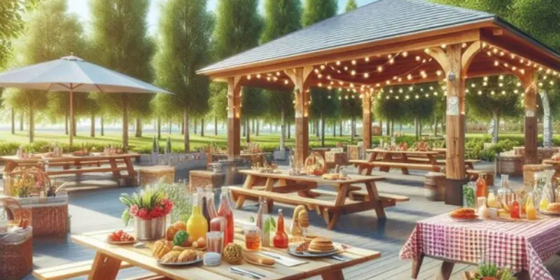 Best Picnic Table with Umbrellas 