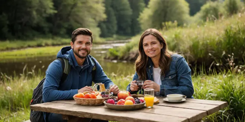 Creative Two-Person Picnic Tables