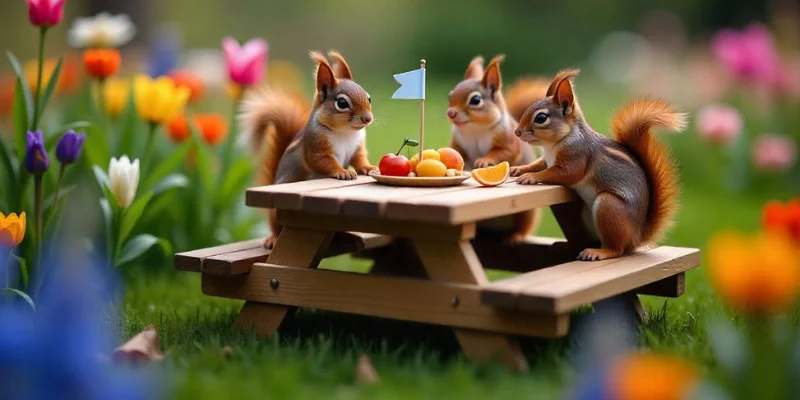 Materials  of  Squirrel Picnic Table Plans