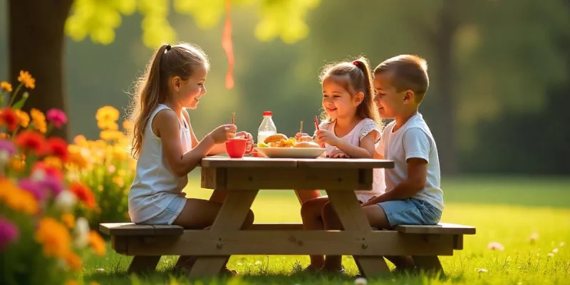 Outdoor Kids Picnic Table Plans