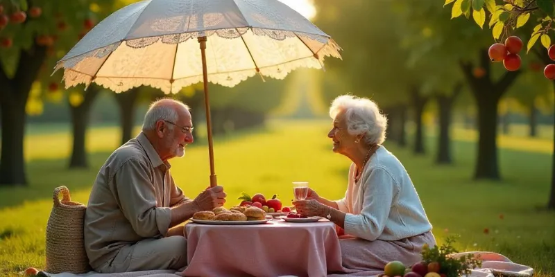 Outdoor Picnic Table With Umbrella Hole