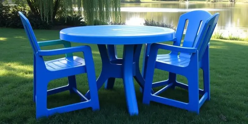 Paint Plastic Picnic Tables