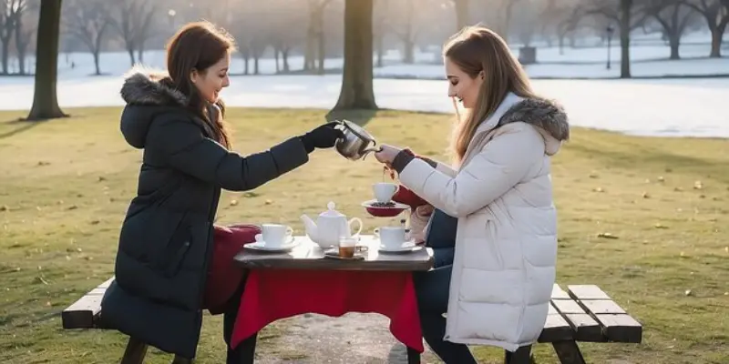 Perfact Two-Person Picnic Tables 