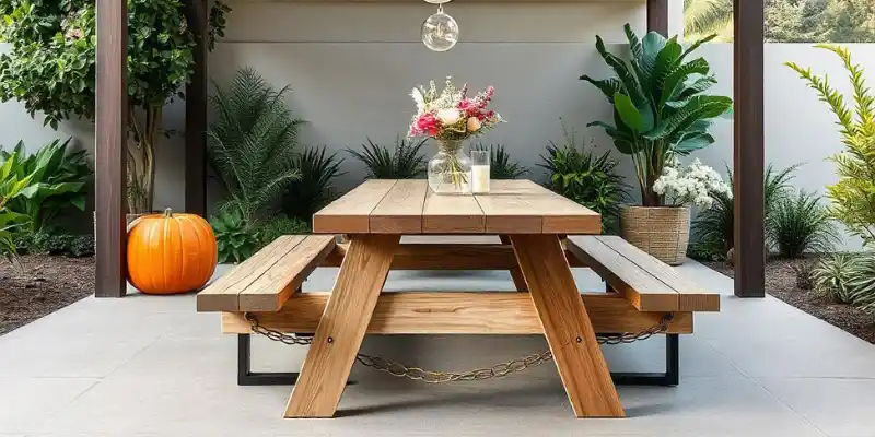 Personal Touch Modern Picnic Table