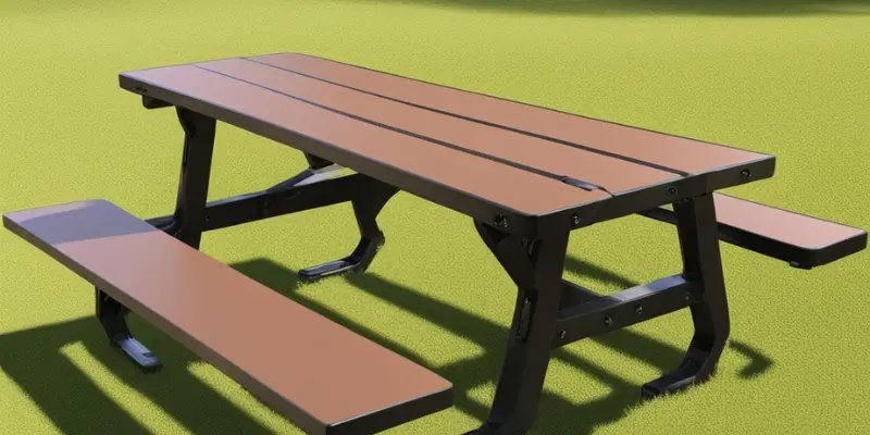 Popular Metal Frame Picnic Tables